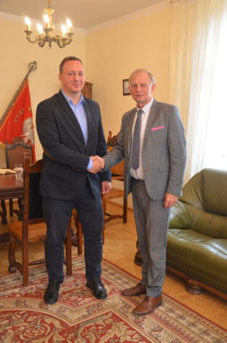 Spotkanie z Panem Grzegorzem Smolińskim Prezesem WMSSE